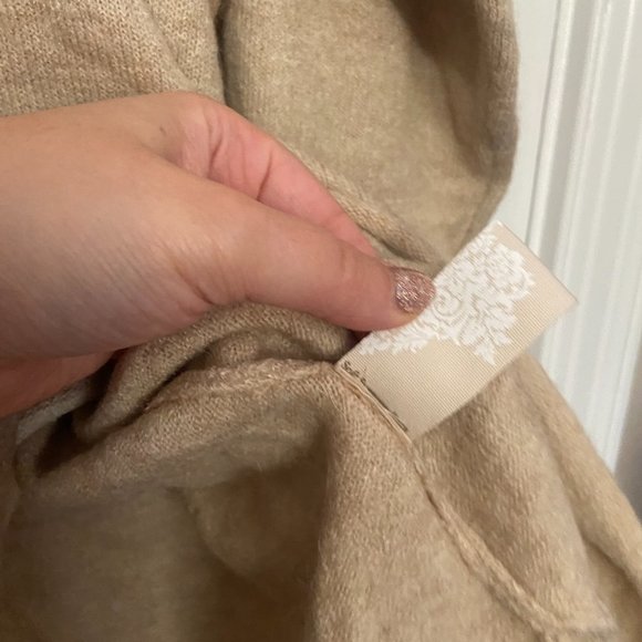 Soft Surroundings Quadro Colorblock Tunic Turtleneck Sweater - Wool Blend - Picture 5 of 11